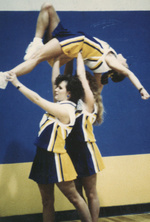 Cheerleaders in Action
