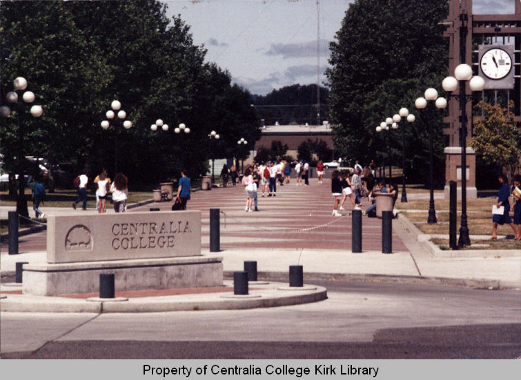 View of the Campus Mall
