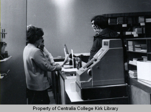College Bookstore in 1970-71