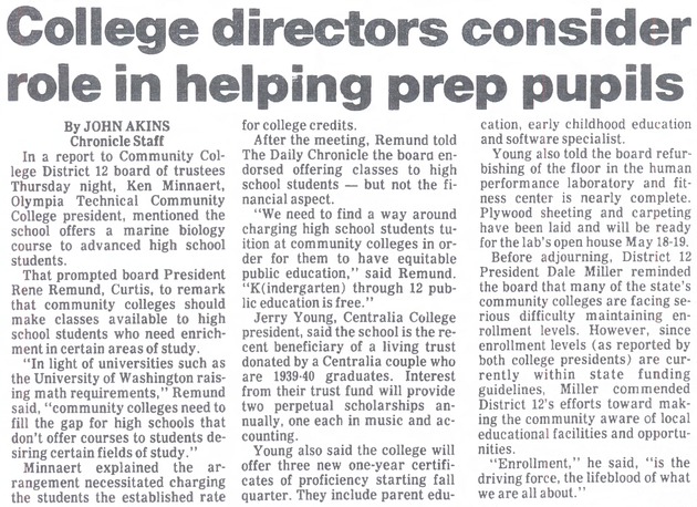 College directors consider role in helping prep pupils