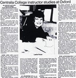 Centralia College Instructor Studies at Oxford