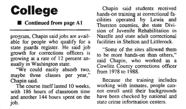 College (June 30, 1994)
