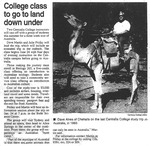 College class to go to land down under